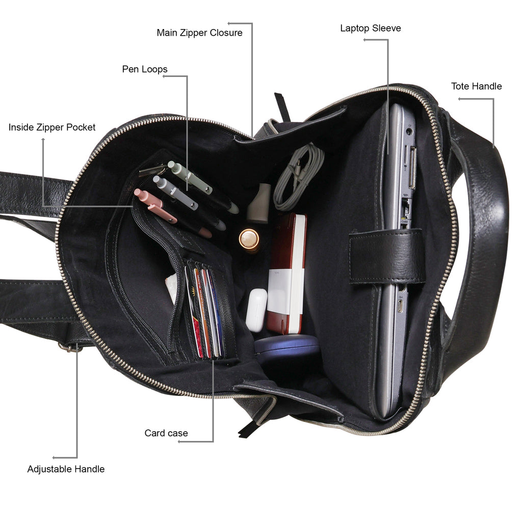 Moore Leather Backpack - Image 12
