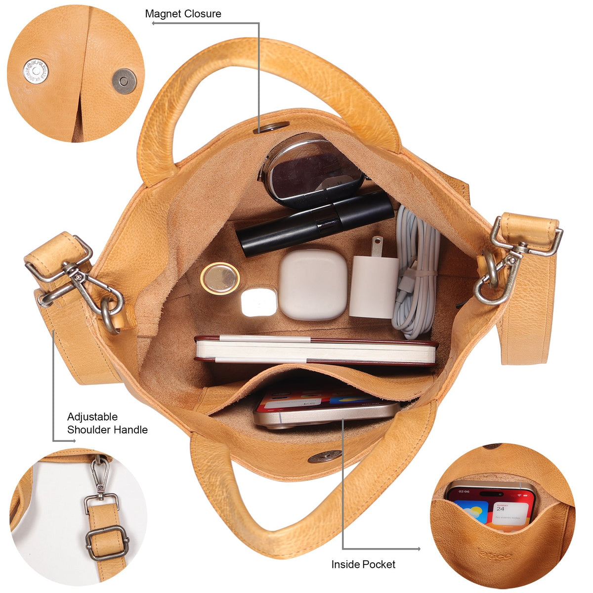 Fiona Leather Crossbody - Image 28