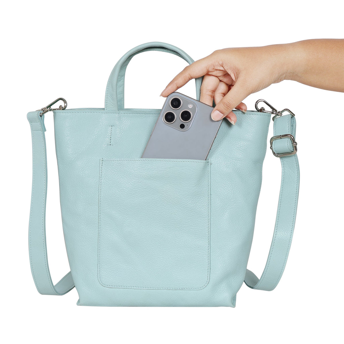 Fiona Leather Crossbody - Image 32