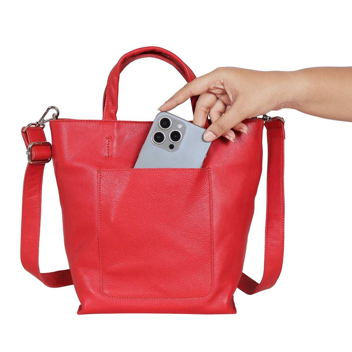 Fiona Leather Crossbody - Image 16