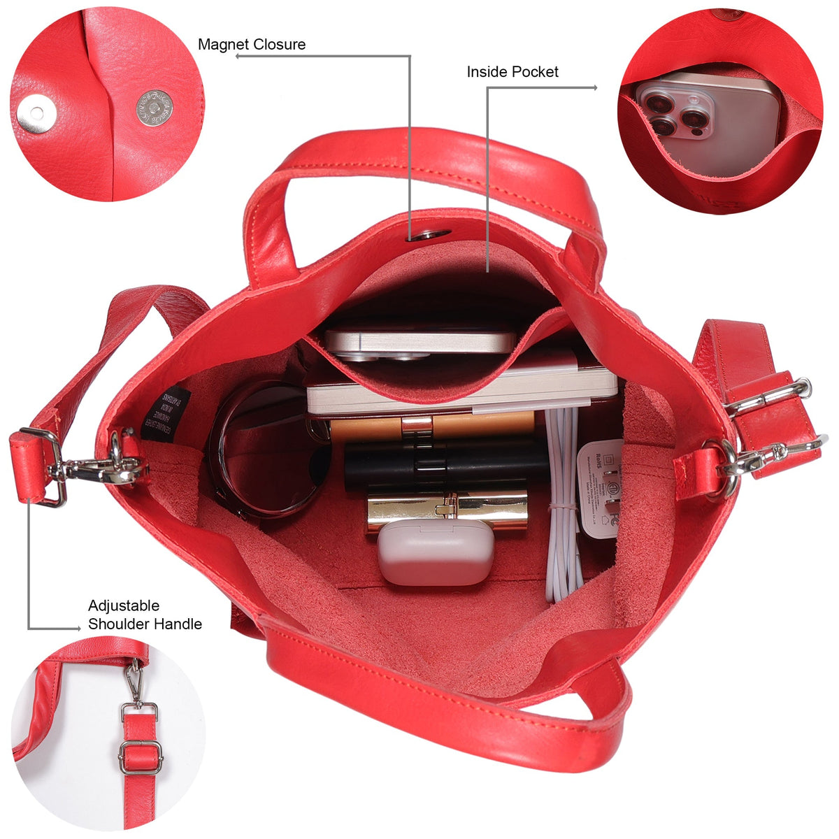 Fiona Leather Crossbody - Image 18