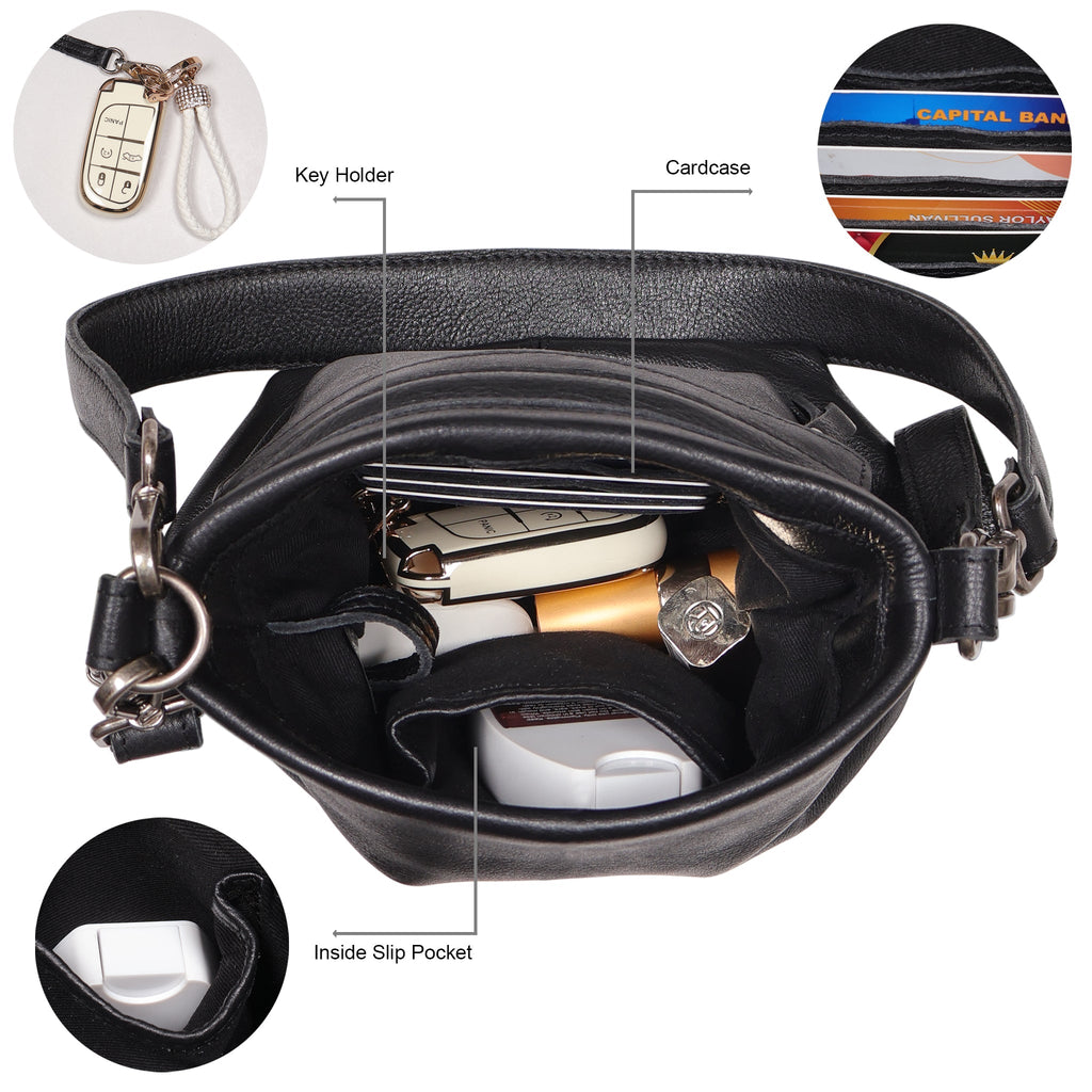 Fran Leather Crossbody - Image 3