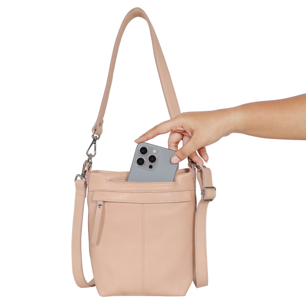 Fran Leather Crossbody - Image 11