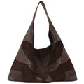 Lindsey Suede Leather Tote Bag