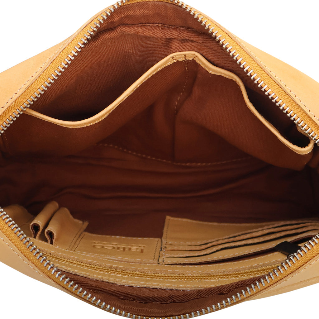 Draper Leather Crossbody Bag - Image 9