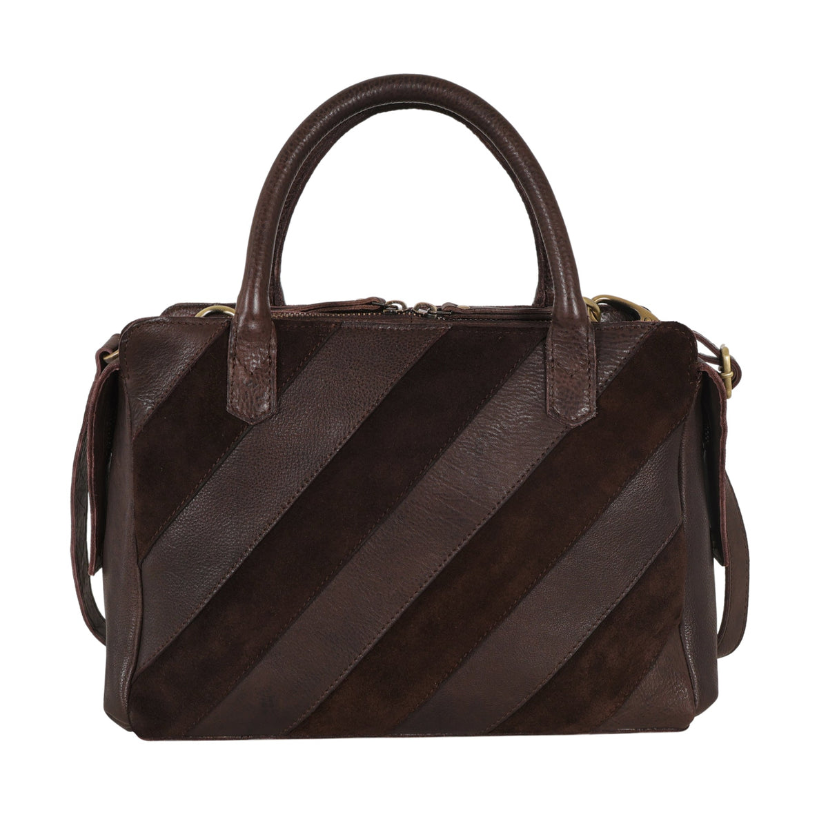 James Suede Leather Crossbody Bag - Image 2