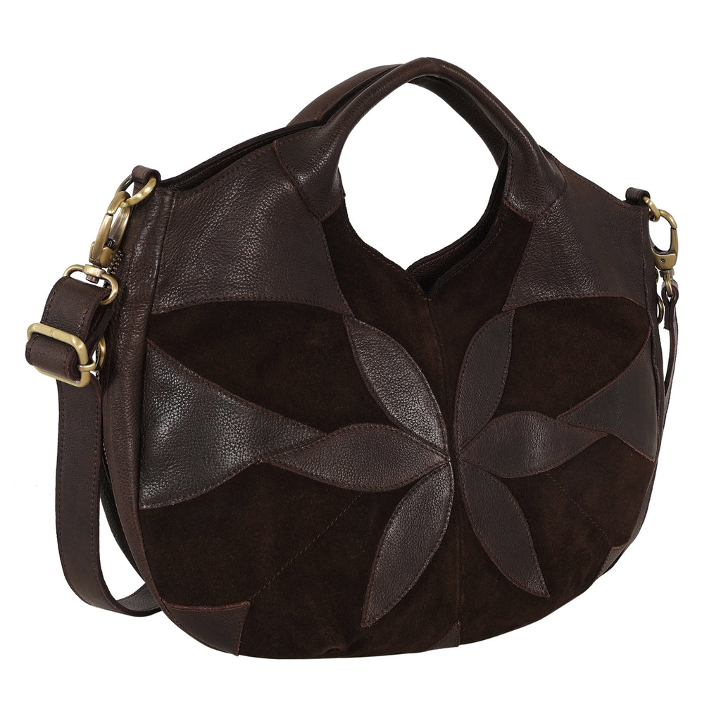 Darby Suede Leather Crossbody Bag - Image 3