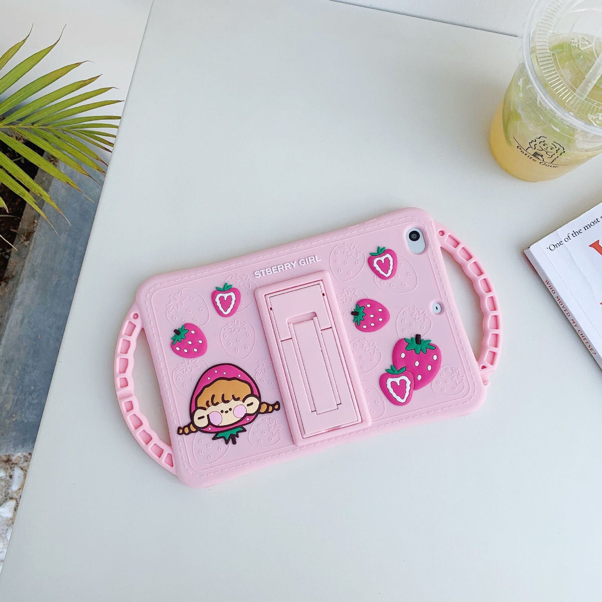 Strawberry Girl iPad Case - Image 2