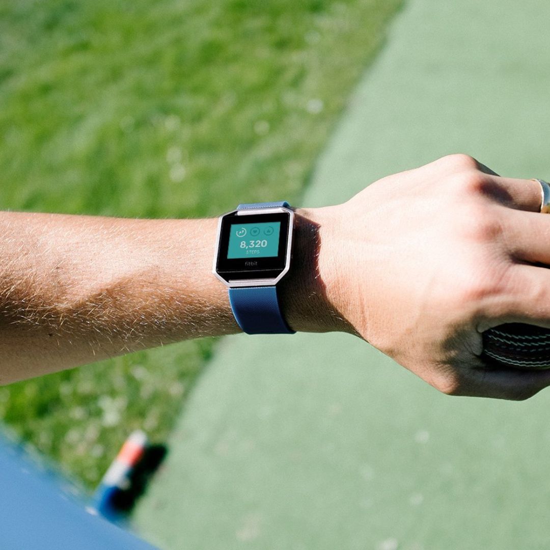 Fitbit Blaze Smart Fitness Watch – Small Blue Band – FB502SBUS - Image 4