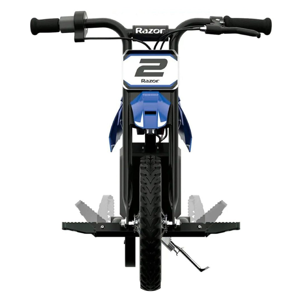 Razor - MX125 Dirt Rocket eBike w/ 5.3 Miles Max Operating Range and 8 mph Max Speed - Blue - 15118244 - Image 4