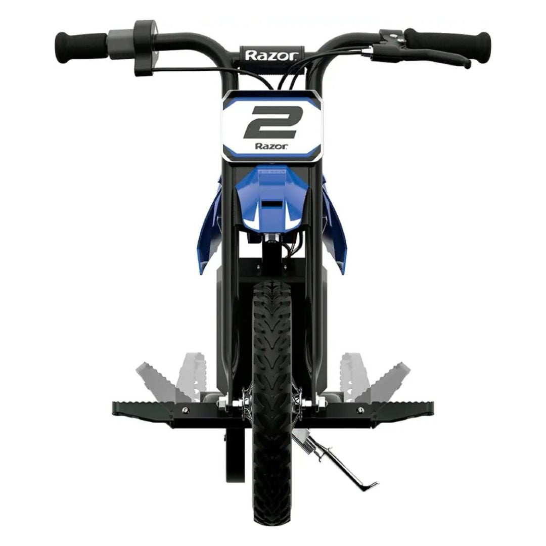Razor - MX125 Dirt Rocket eBike w/ 5.3 Miles Max Operating Range and 8 mph Max Speed - Blue - 15118244 - Image 4