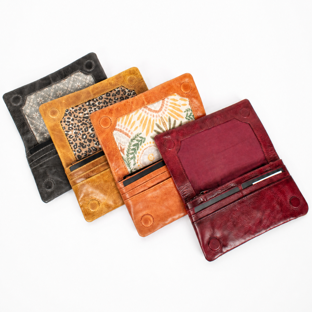Terry Crackled Napa Leather Wallet - Image 19