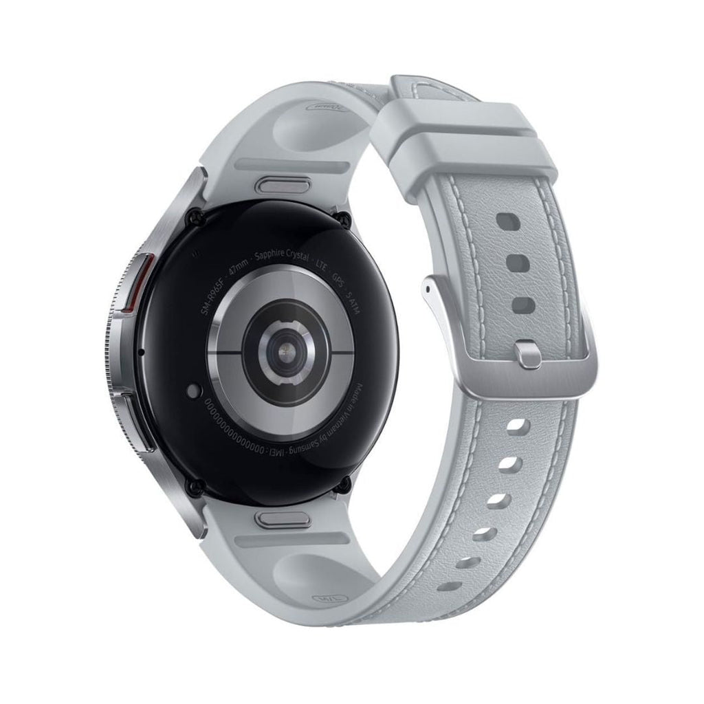 Samsung Galaxy Watch6 Classic Stainless Steel Smartwatch 47mm BT - Silver - SM-R960NZSAXAA - Image 3