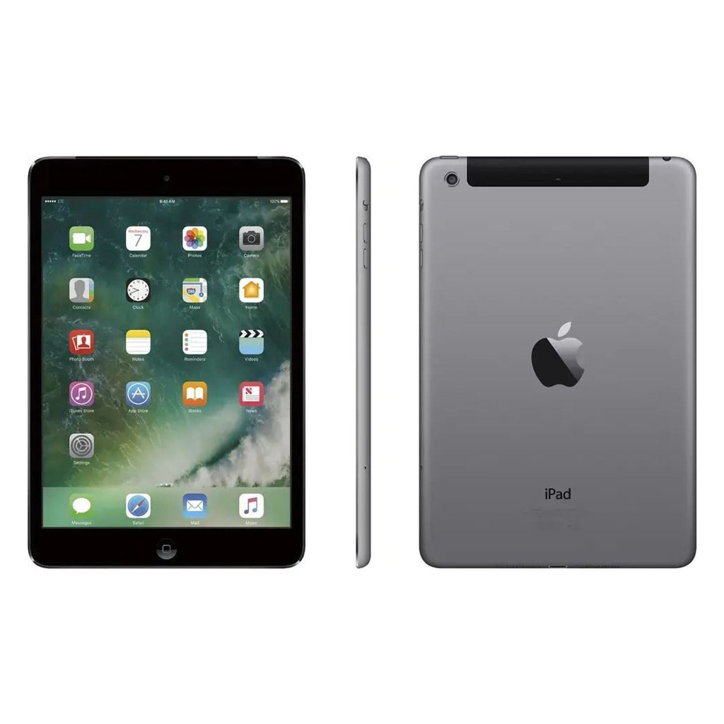 Apple - iPad mini 2 with Wi-Fi + Cellular - 32GB - Space Gray - Image 3