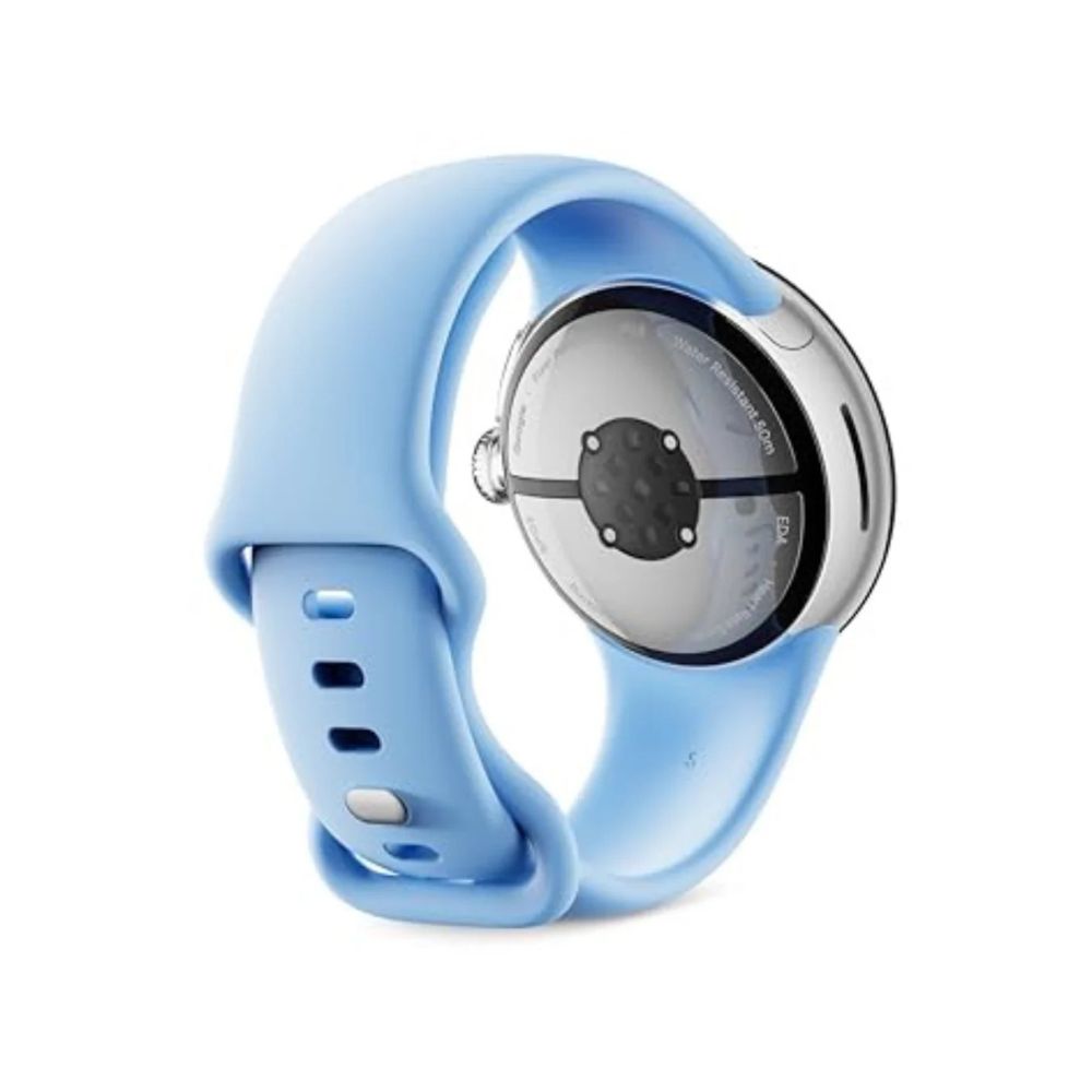 Google Pixel Watch 2 - Polished Silver Case with Bay Active Band - Wi-Fi - GA05032-US - Image 3