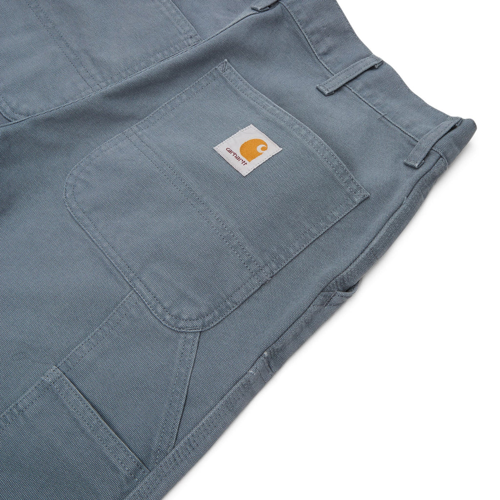 Carhartt WIP Double Knee Pant (Cozy Blue (Stone Canvas)) - Image 4