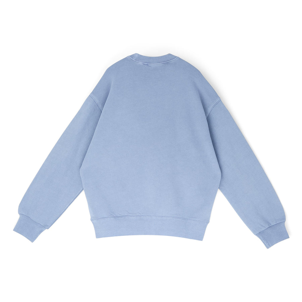 Carhartt WIP Nelson Sweat (Gentle Blue (Garment Dyed)) - Image 2