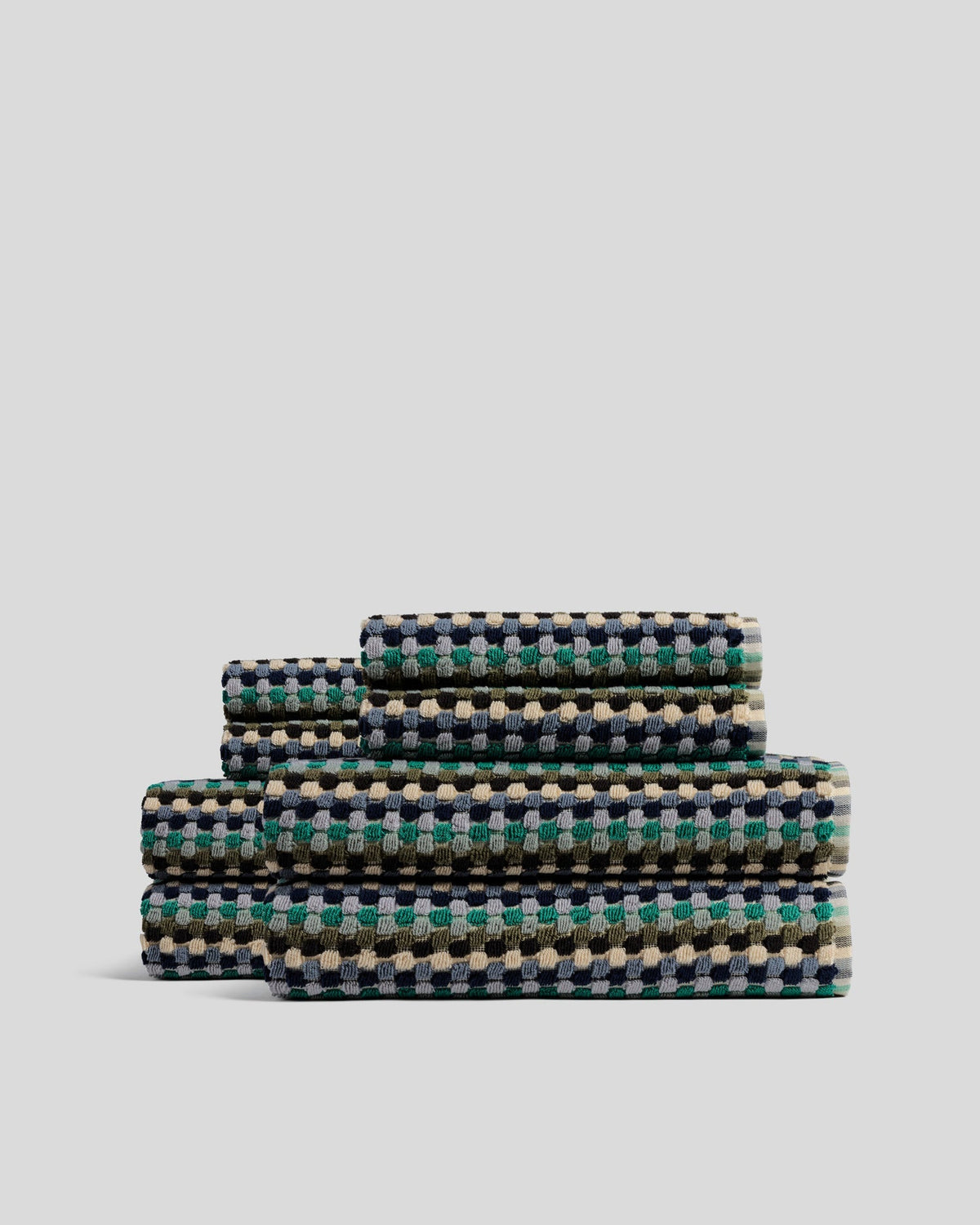4+4 Organic Mosaic Bath Bundle - Sea