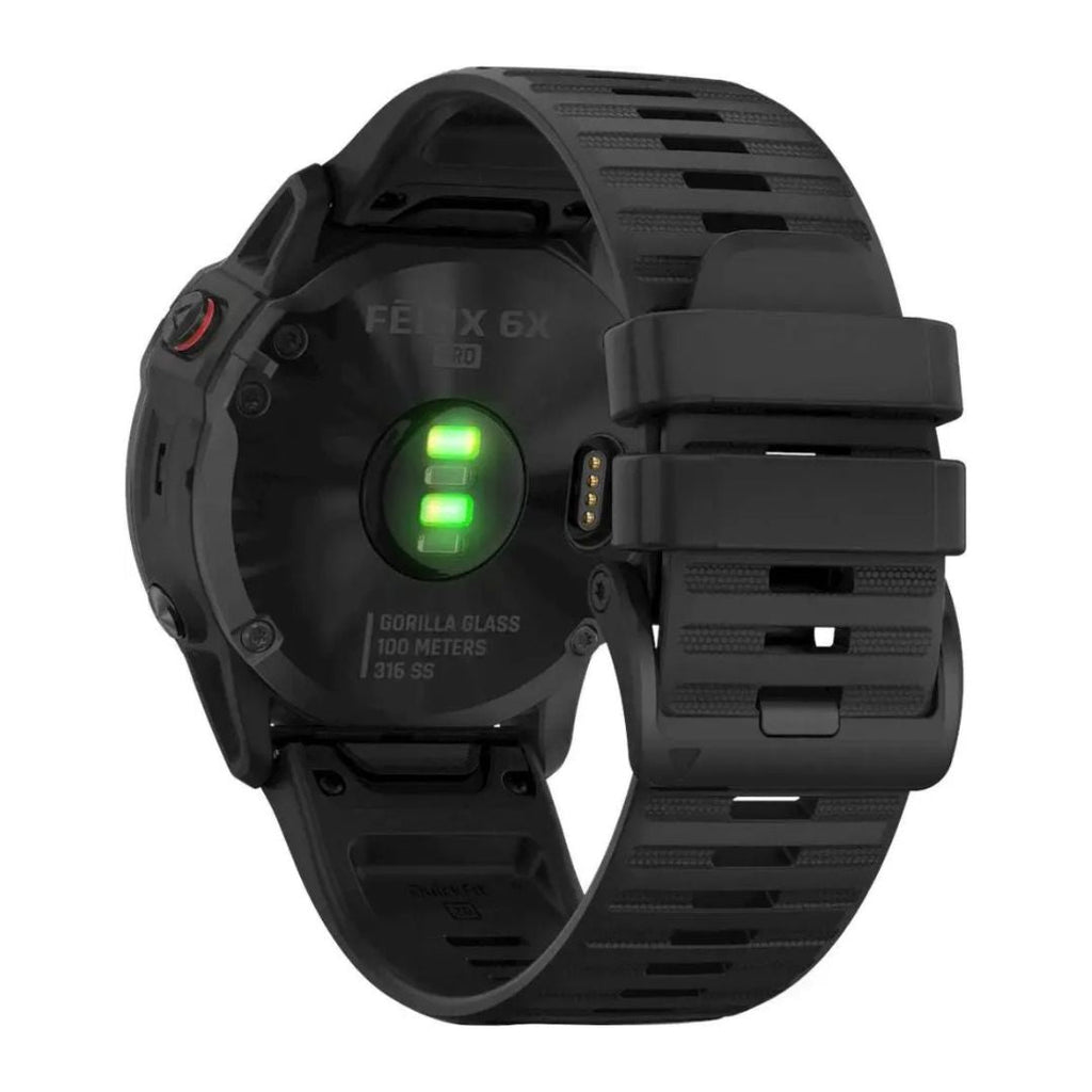 Garmin - fēnix 6X Pro GPS Smartwatch 51mm Fiber-Reinforced Polymer - Black - 010-02157-00 - Image 4