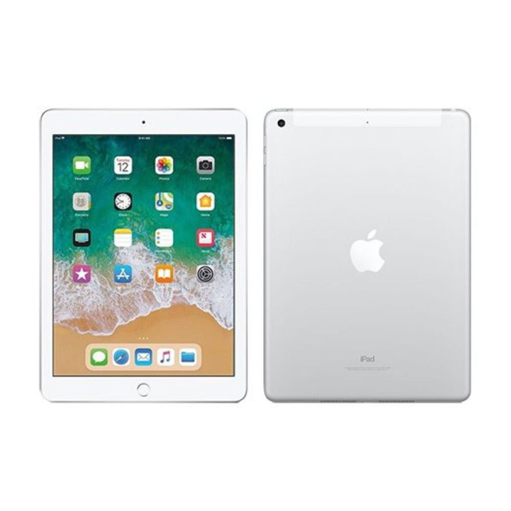 Apple iPad 9.7"(6th Gen, 2018) Wi‑Fi + Cellular – 32 GB – Silver – MR6P2LL/A - Image 4