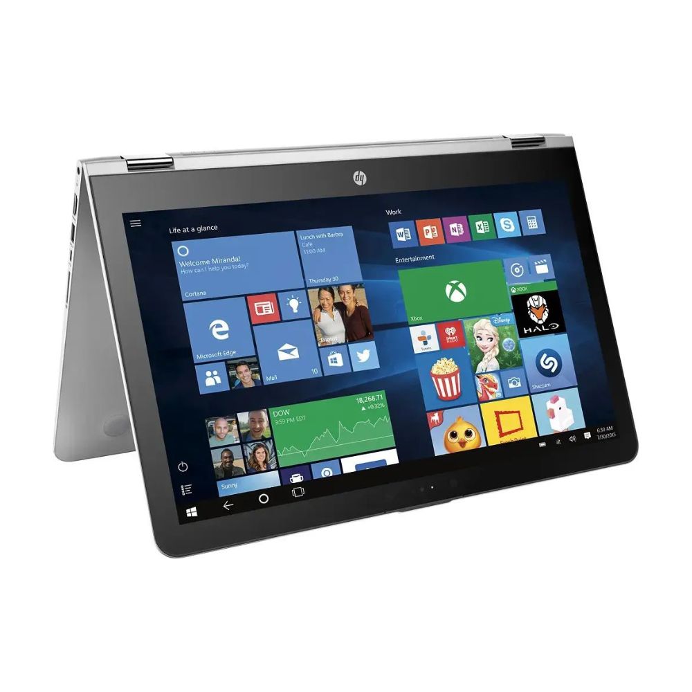 HP ENVY x360 – 15.6″ FHD Touch – Intel Core i5‑6200U – 12 GB RAM – 1 TB HDD – Natural Silver – m6‑aq003dx - Image 4