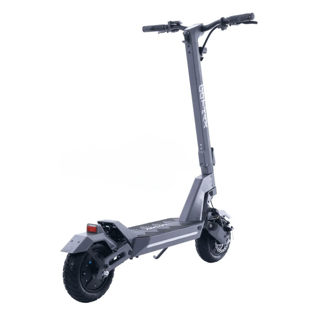GoTrax - RAPTOR Electric Scooter w/28 mi Max Operating Range & 30mph Max Speed - Gray - Image 5