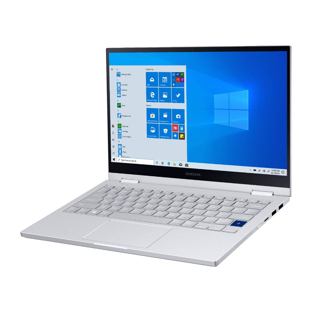 Samsung Galaxy Book Flex Alpha – 2-in-1 13.3" QLED Touch – i5-10210U – 8GB RAM – 256GB SSD – Royal Silver - Image 4