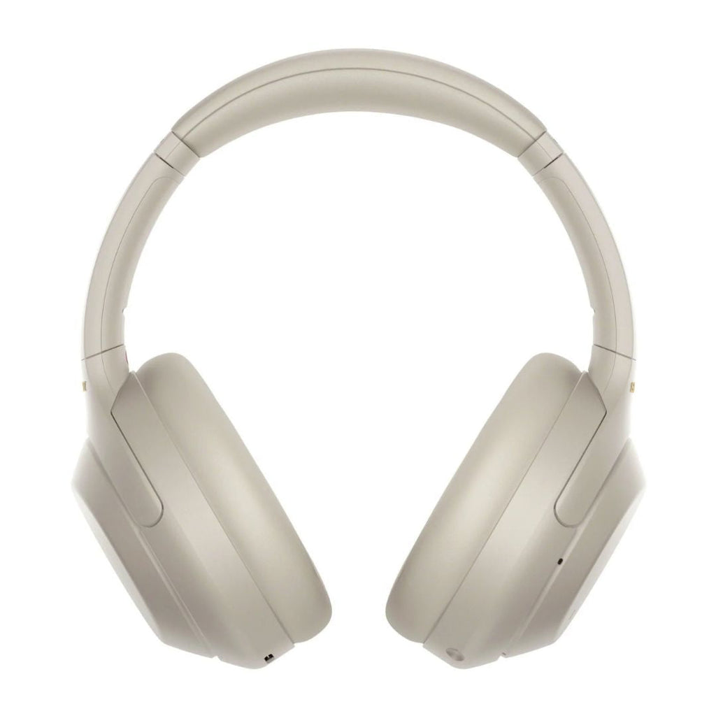 Sony - WH1000XM4 Wireless Noise-Cancelling Over-the-Ear Headphones - Silver - Image 4