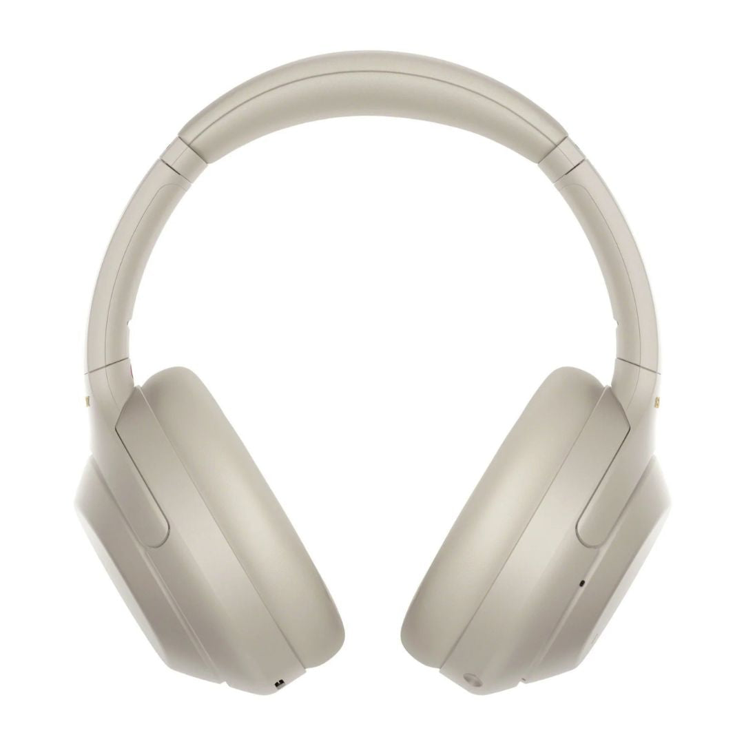 Sony - WH1000XM4 Wireless Noise-Cancelling Over-the-Ear Headphones - Silver - Image 4