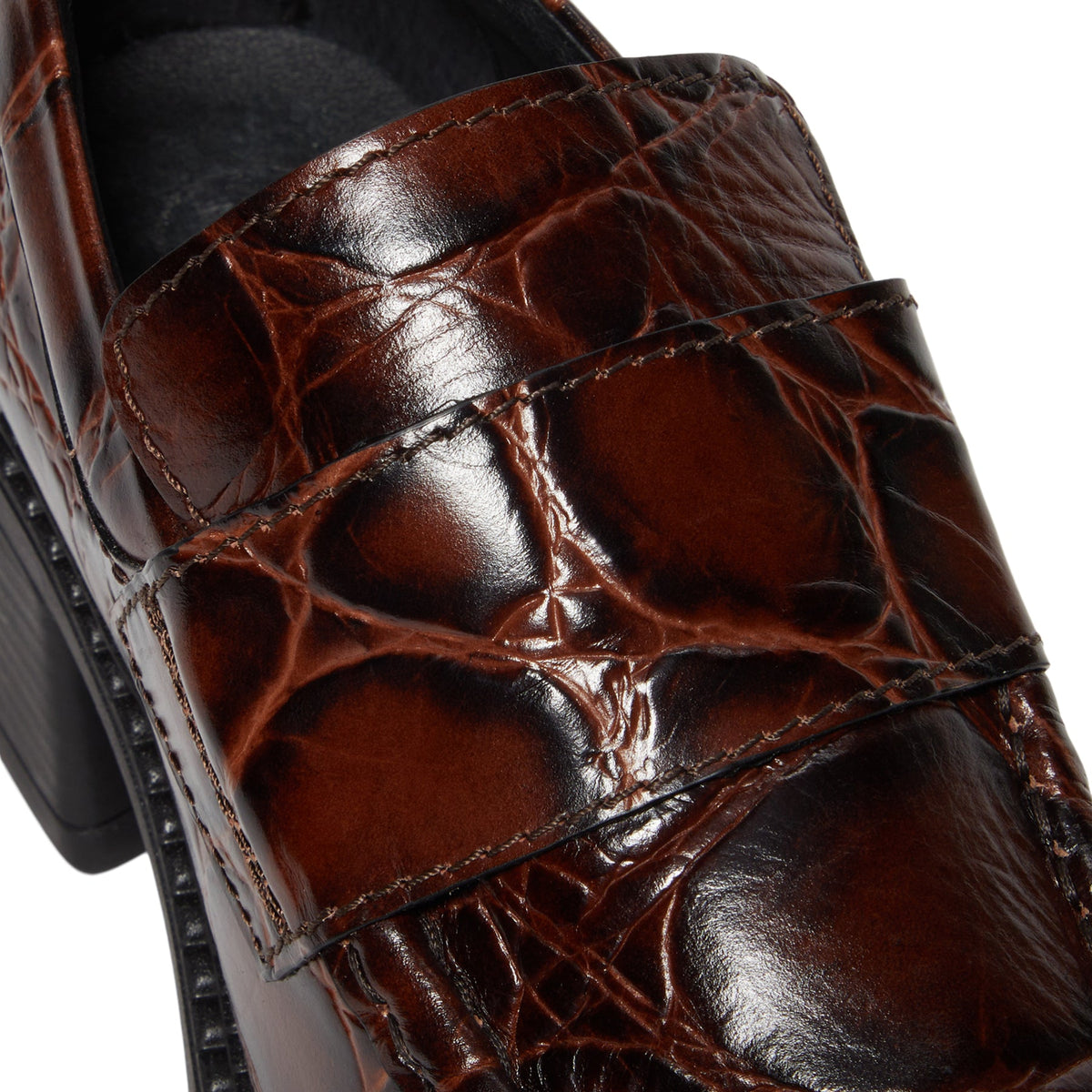 Miista Karina Brown Coco Loafers (Brown) - Image 7