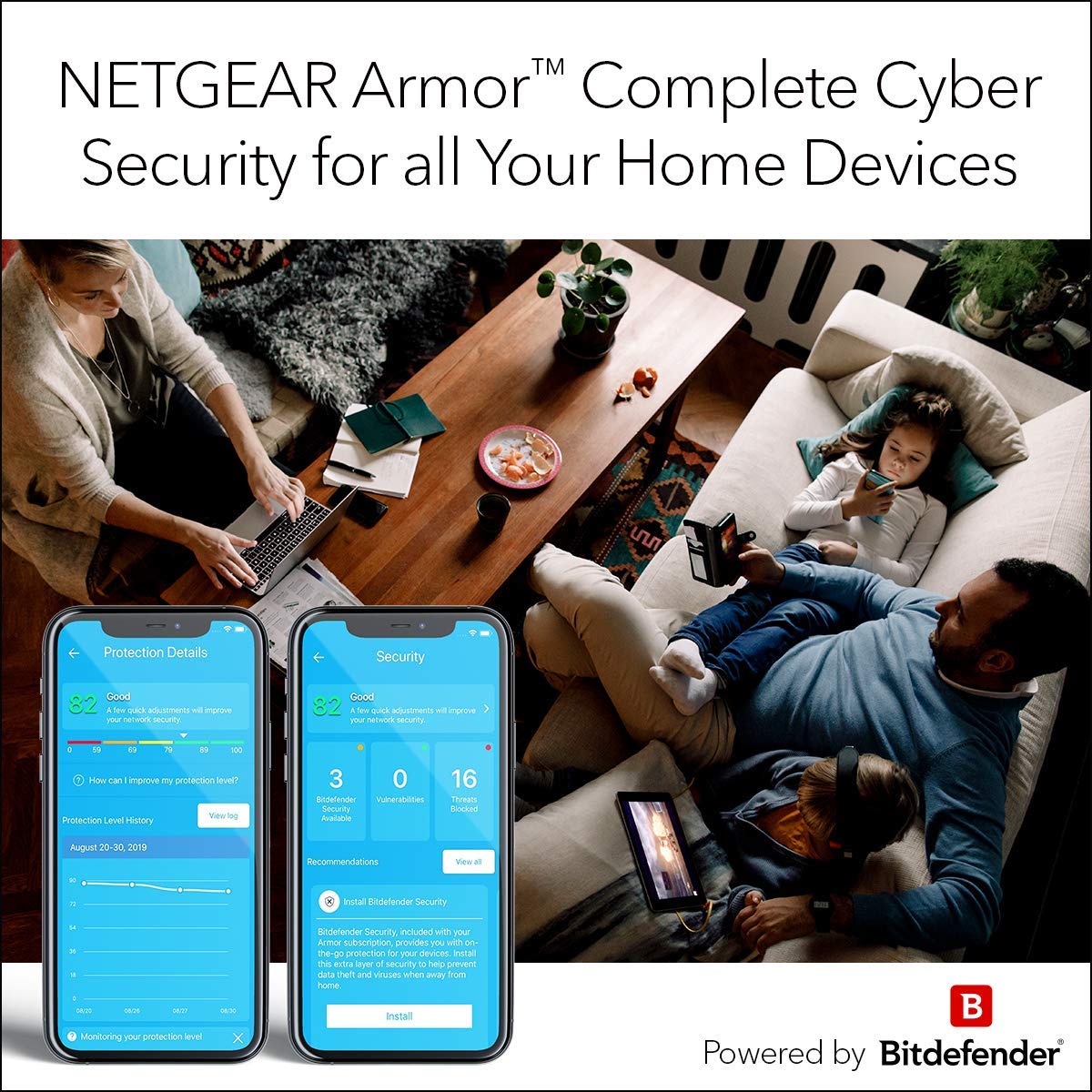 Netgear CBK752-100NAR Orbi AX4200 Wireless Tri-Band Mesh Wi-Fi System, 1 Router + 1 Satellite - Image 5