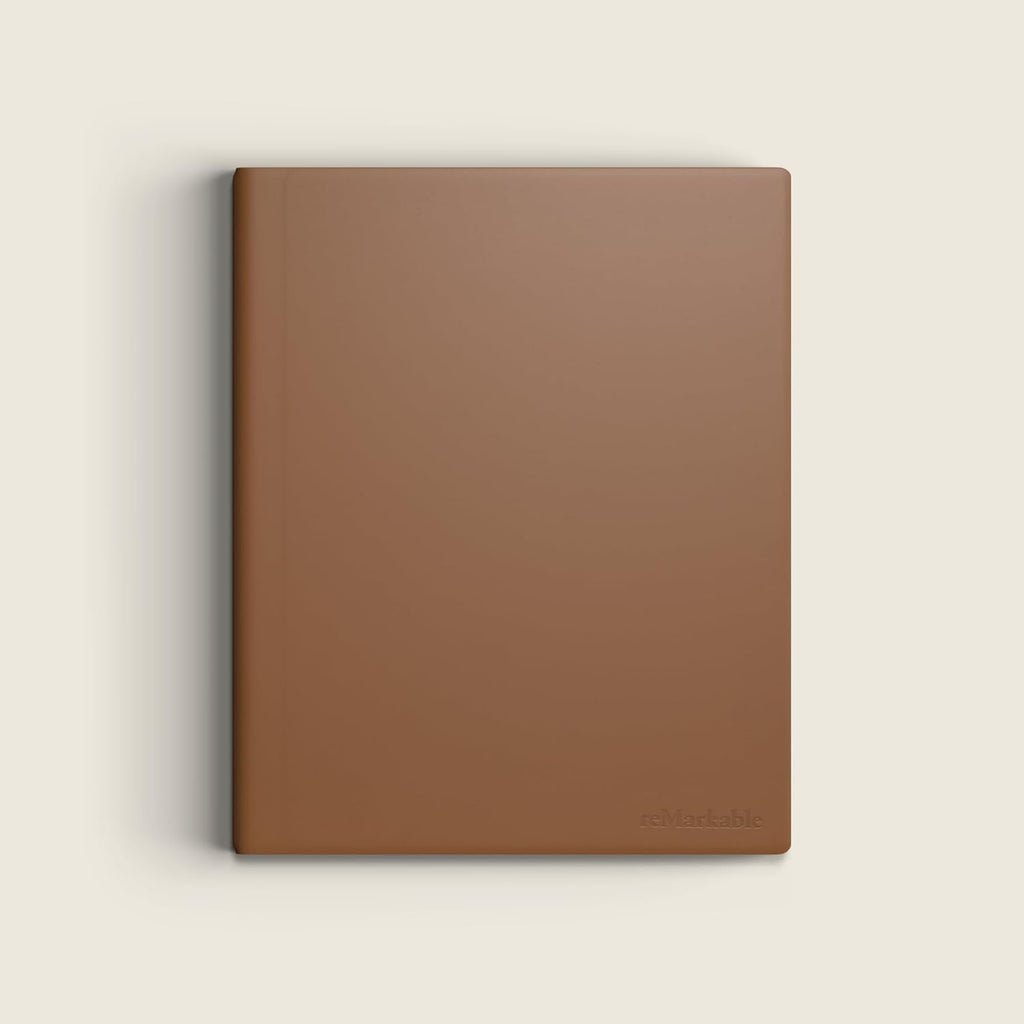 reMarkable 2 - 10.3 Paper Tablet with Black Marker Plus and Premium Leather Book Folio - Brown - Image 2
