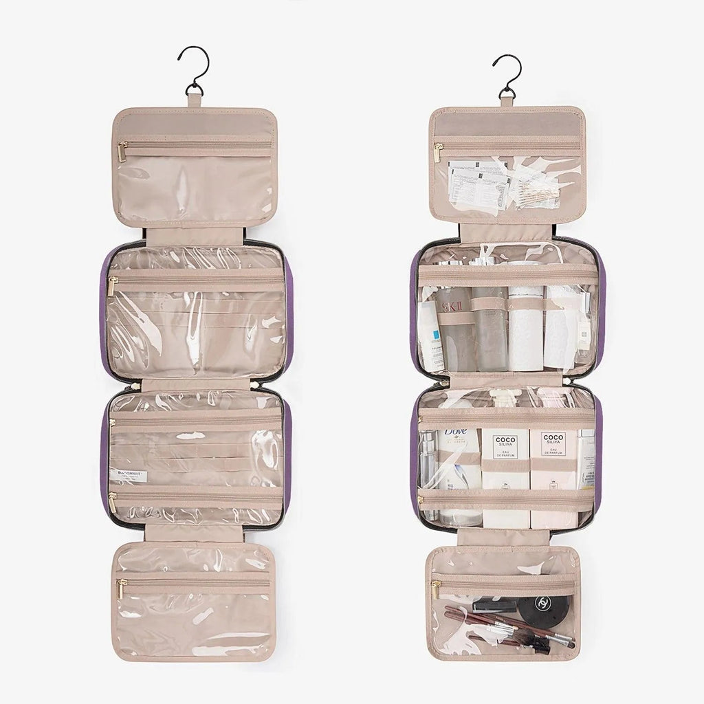 Bonchemin Purple The Space Saver Toiletry Bag - Image 2