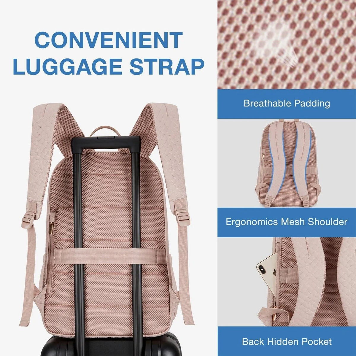 Bonchemin 15.6 inch Laptop Backpacks - Image 18