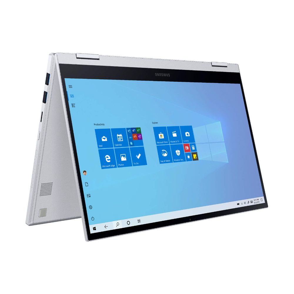 Samsung Galaxy Book Flex Alpha – 2-in-1 13.3" QLED Touch – i5-10210U – 8GB RAM – 256GB SSD – Royal Silver - Image 5
