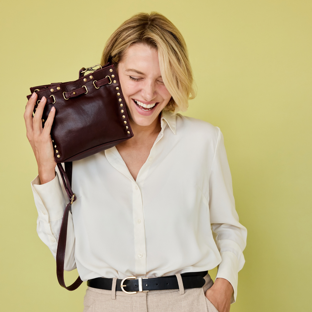 Malibu Milled Leather Crossbody Bag - Image 25