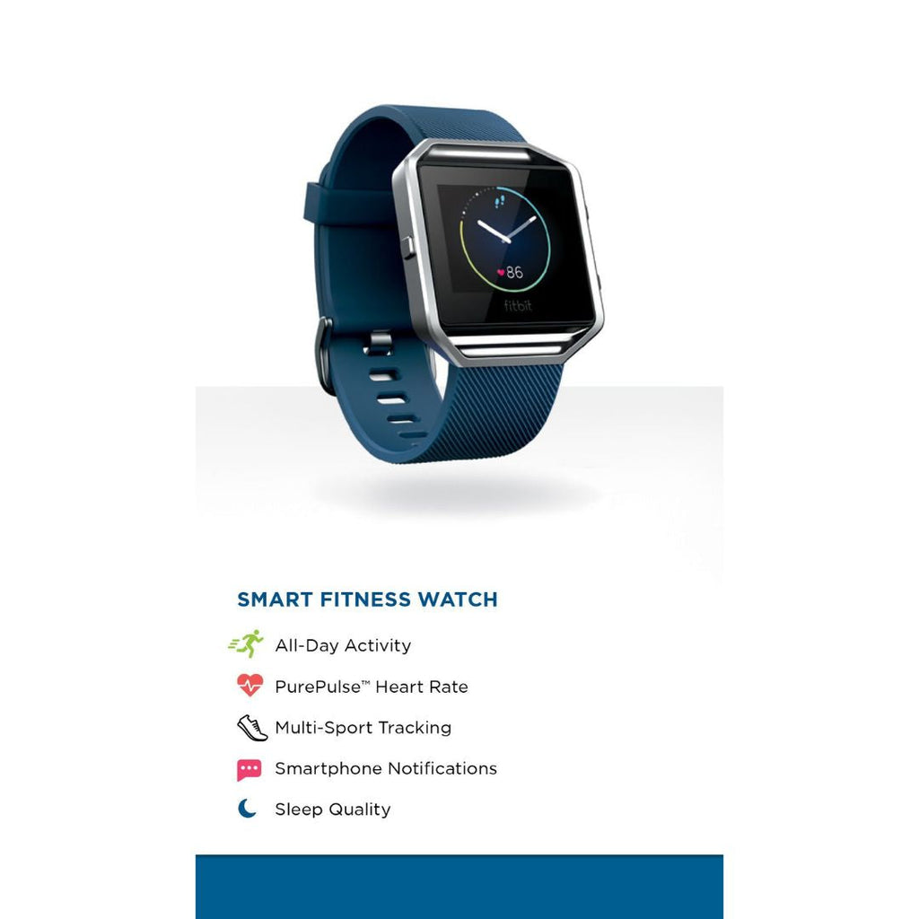 Fitbit Blaze Smart Fitness Watch – Small Blue Band – FB502SBUS - Image 6