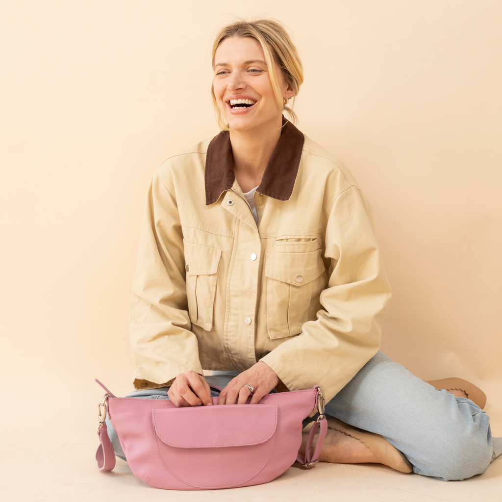 Coco Leather Sling Bag - Image 23