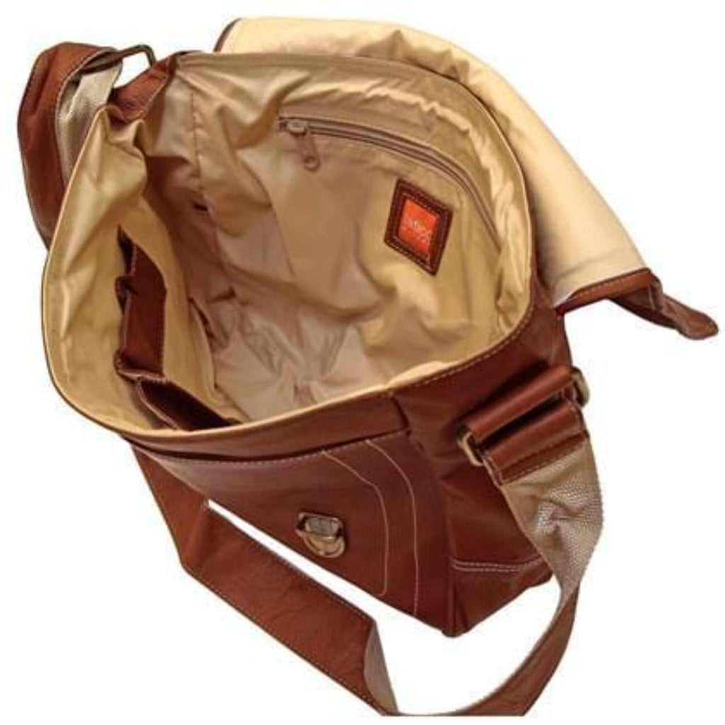 Adventurer Leather Messenger Bag - Image 2