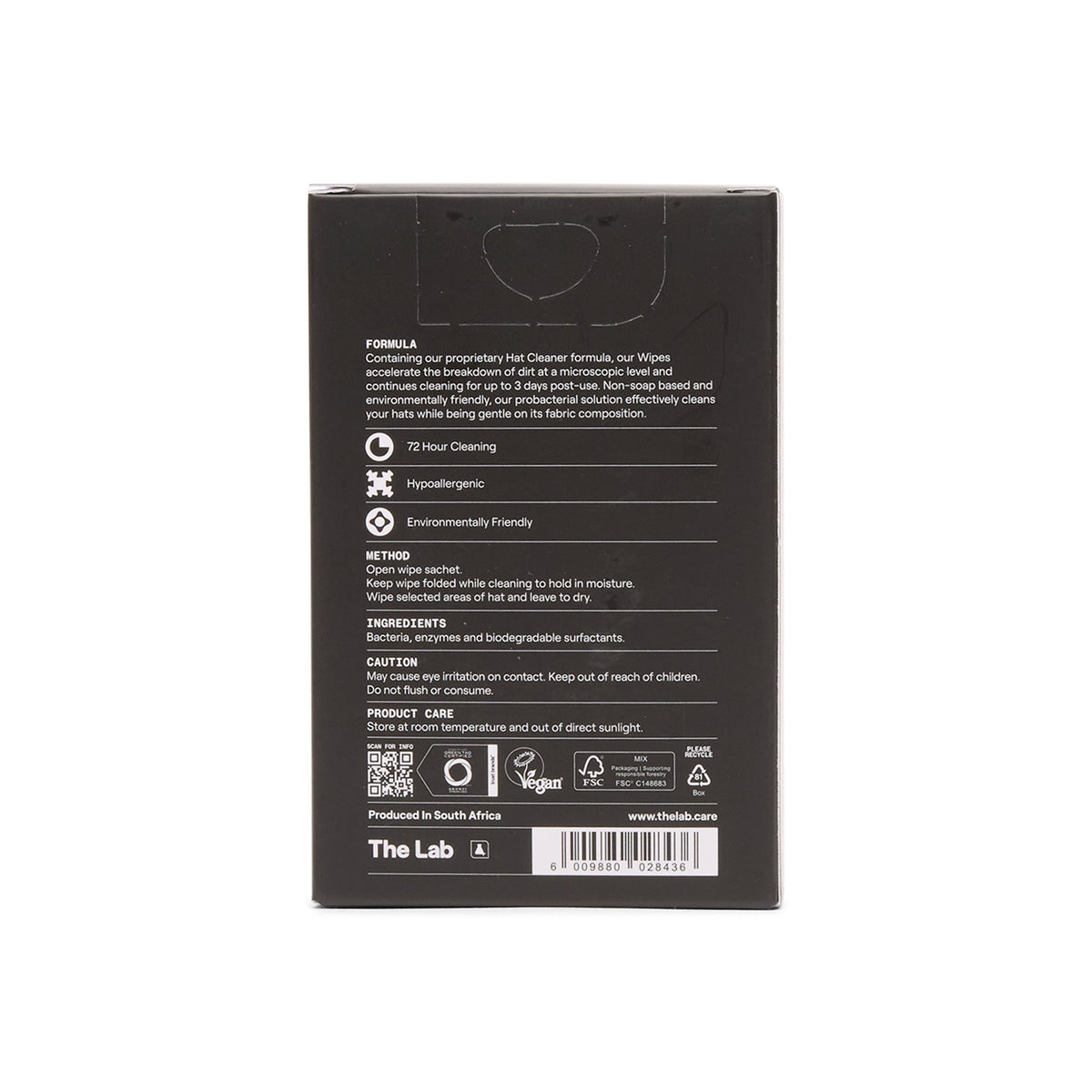 The Lab Hat Care Wipes (12 pack) (Multi) - Image 2