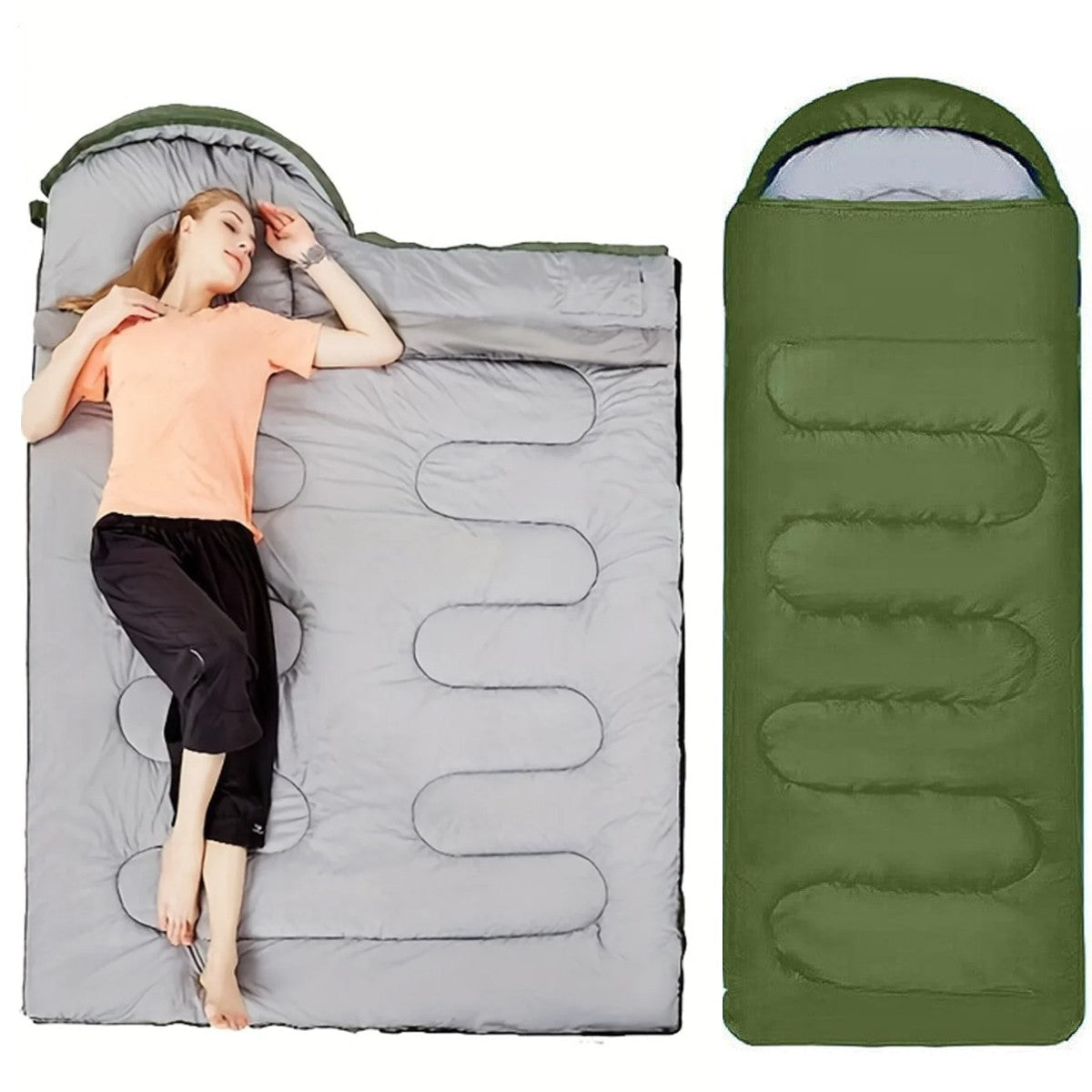 Lightweight Camping Sleeping Bag - Image 4