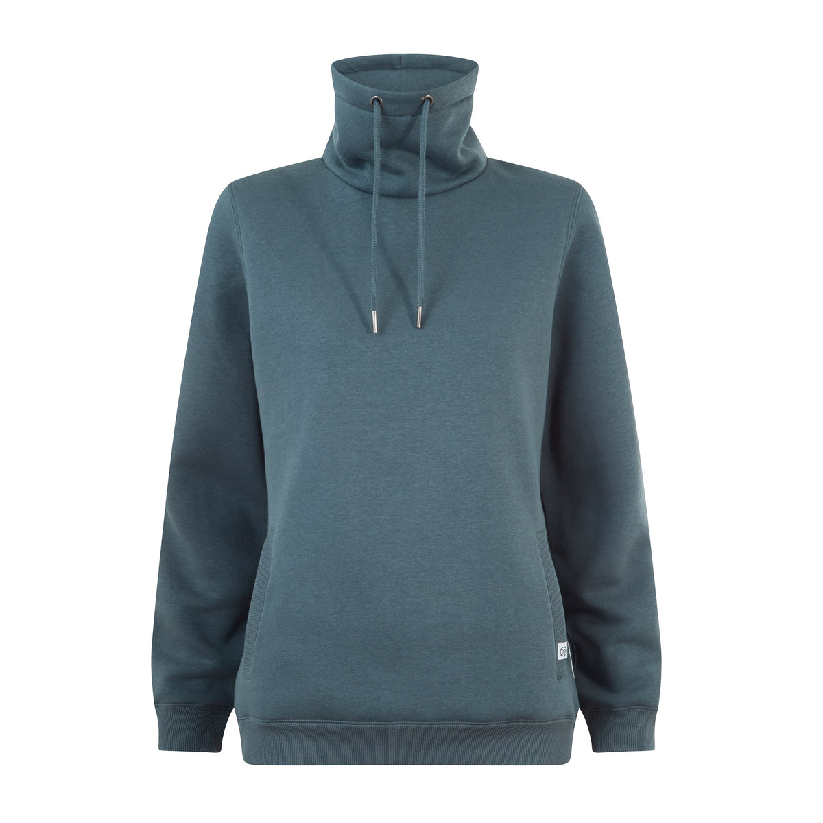 Abigail Womens Supersoft Funnel Neck Sweat - Graphite - Image 7