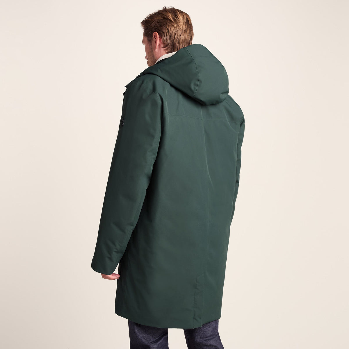 Aksel Mens Waterproof Insulated Parka - Racing Green - Image 3