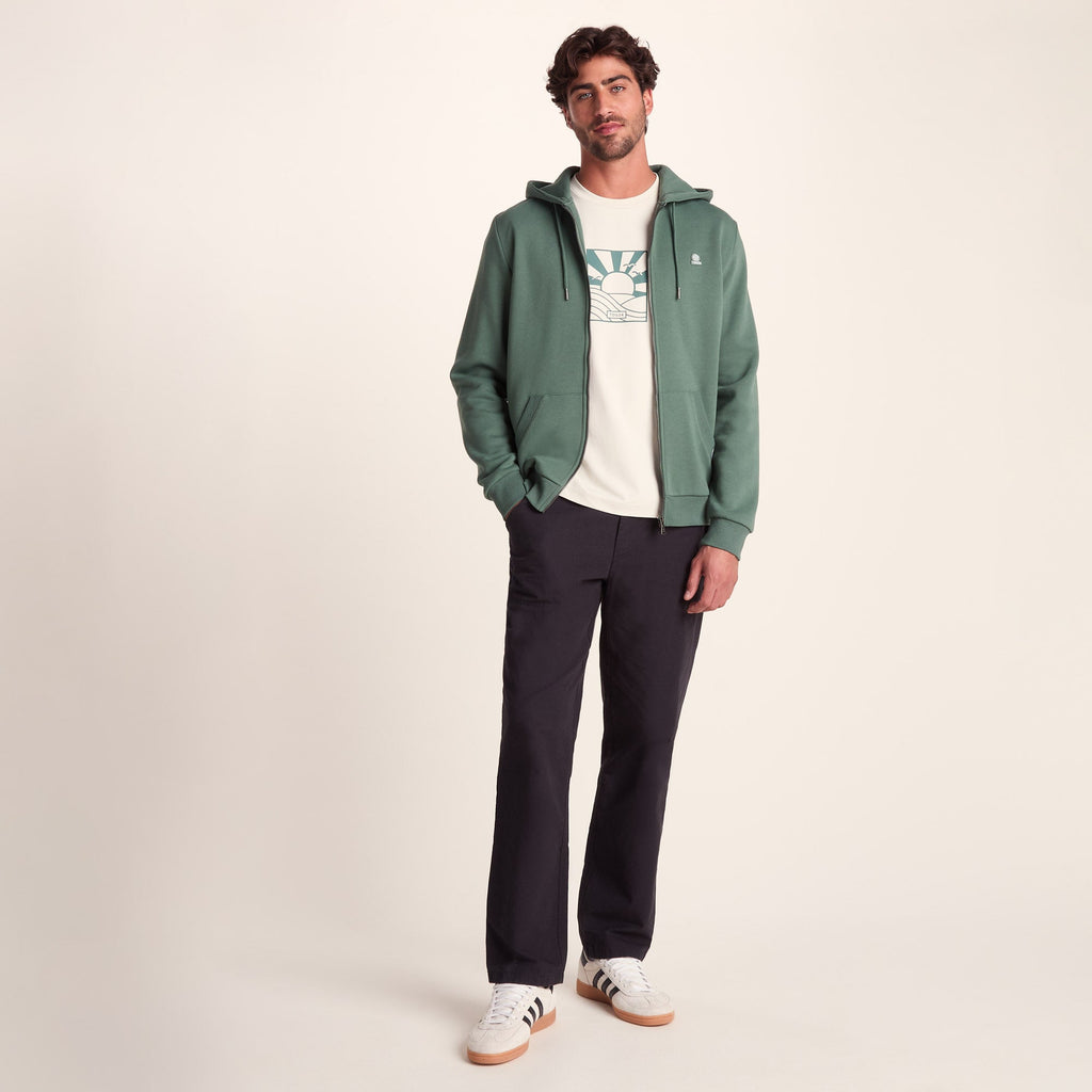Alden Mens Supersoft Hoody - Light Forest - Image 2