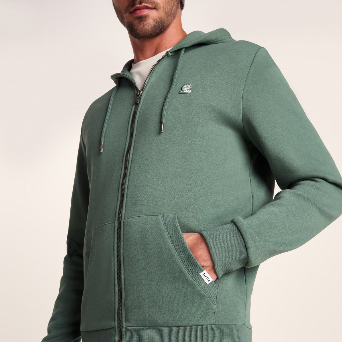 Alden Mens Supersoft Hoody - Light Forest - Image 6