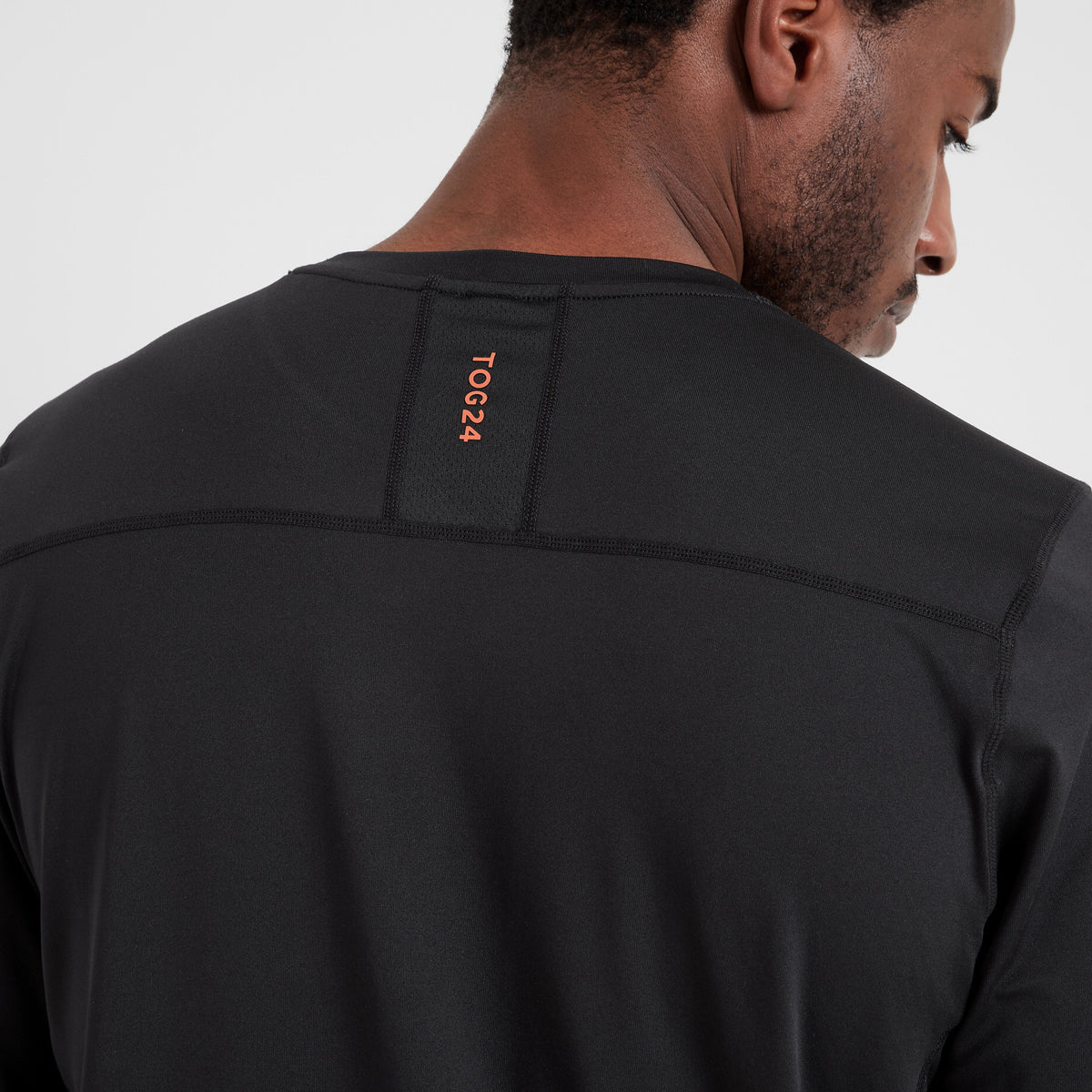 Aller Mens Long Sleeve Performance T-Shirt - Black - Image 6