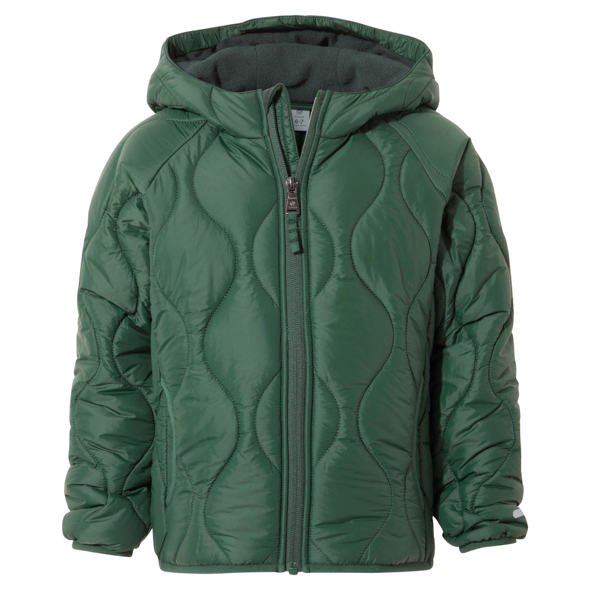 Arbor Kids Shower Resistant Padded Jacket - Dark Fern - Image 7