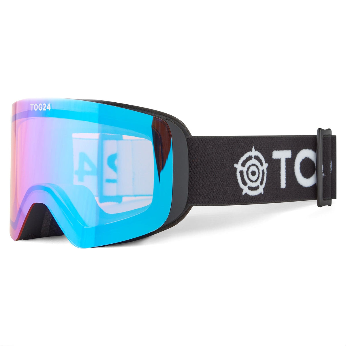 Arosa Goggles - Matt Black/Orange Revo Blue - Image 5