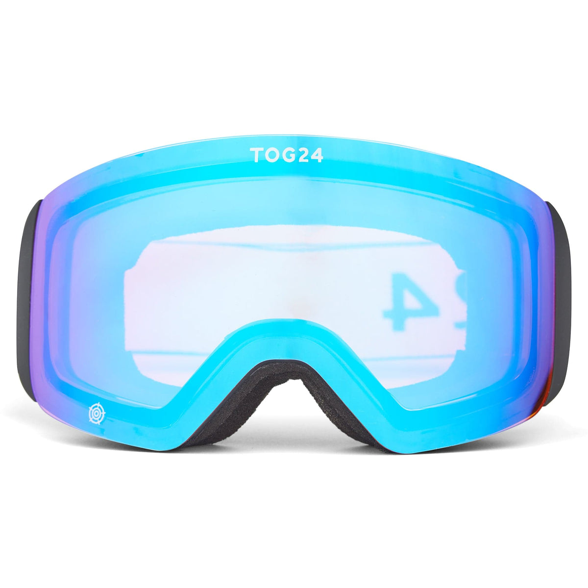 Arosa Goggles - Matt Black/Orange Revo Blue - Image 7