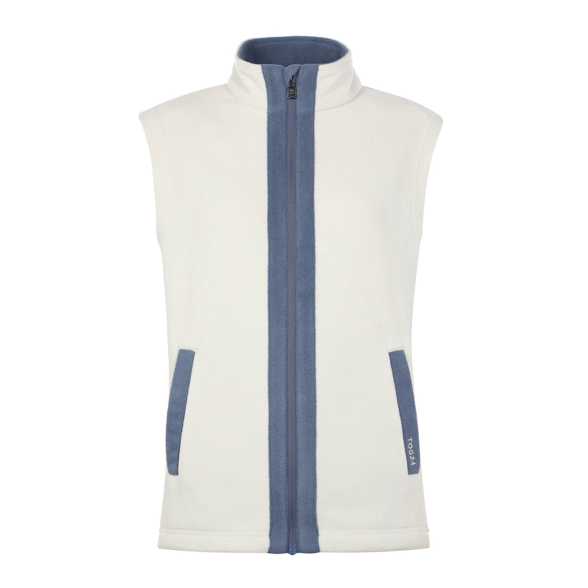 Arrad Womens Relaxed Fit Microfleece Gilet - Vanilla - Image 8